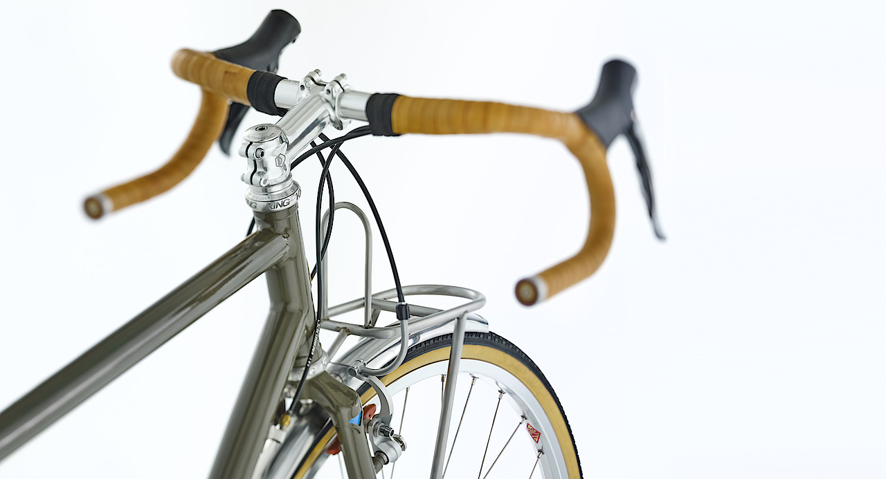 Schweizer Randonneur Hrimfaxi  Custom Front Rack Schweizer Randonneur Hrimfaxi  Custom Front Rack