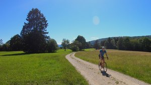 Twannberg mit Gravelbike