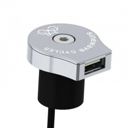 Sinewave Cycles Reactor Chargeur USB argent