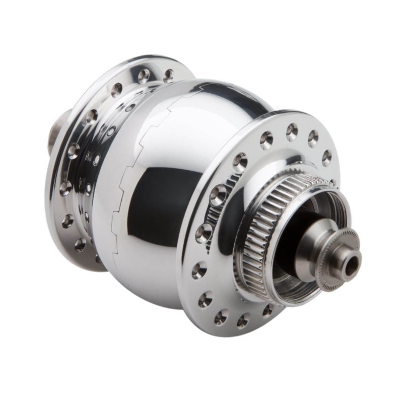 Moyeu Dynamo SON 28 15x100 – 32 Trous, Fixation Disque 6 Boulons, Argent, Fabriqué En Allemagne