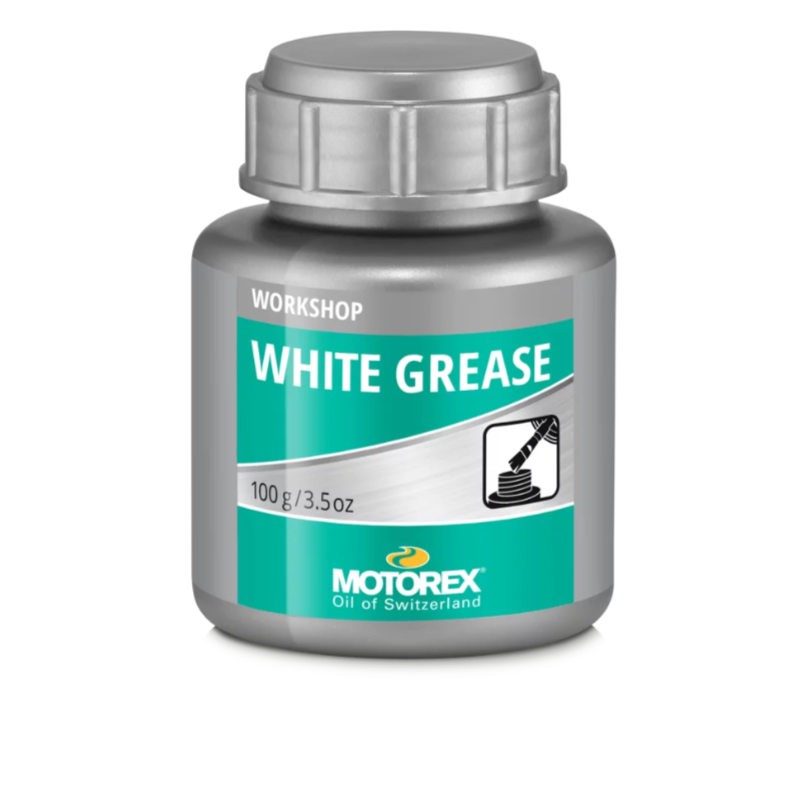 Motorex White Grease in 100ml Dose mit Pinsel